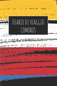 Diario di Viaggio Comoros: 6x9 Diario di viaggio I Taccuino con liste di controllo da compilare I Un regalo perfetto per il tuo viaggio in Comoros e per ogni viaggiatore