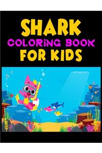 Shark Coloring Book For kids