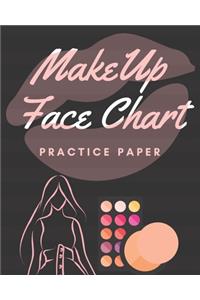 Makeup Face Chart