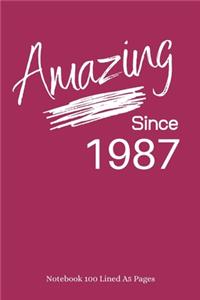 Amazing Since 1987