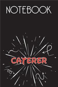 CATERER Notebook, Simple Design
