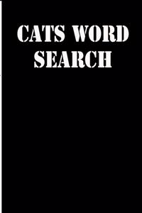 Cats word search