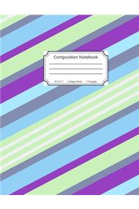 Composition Notebook College Ruled 8.5 x 11 110 pages