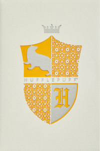 Harry Potter: Hufflepuff Laser Die-Cut Card