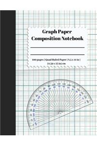Graph Paper Composition Notebook