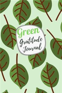 Green Gratitude Journal