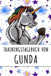 Trainingstagebuch von Gunda