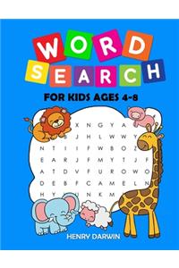 Word Search For Kids Ages 4-8