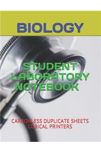 Student Laboratory Notebook