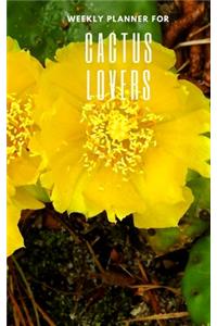 Weekly Planner for Cactus Lovers