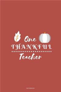 One Thankful Teacher