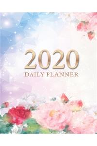 2020 Daily Planner large print Calendar For Seniors