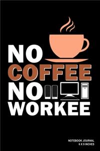 No Coffee No Workee