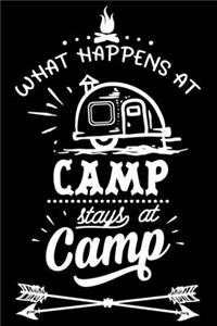 What happens at camp stay at camp