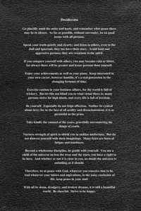 Desiderata