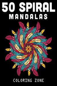 50 Spiral Mandalas