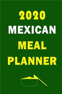 2020 Mexican Meal Planner