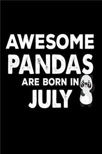 Awesome Pandas Are Born In July