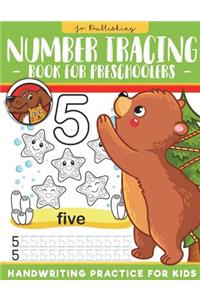 Number Tracing Book for Preschoolers