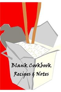 Blank Cookbook Recipes & Notes