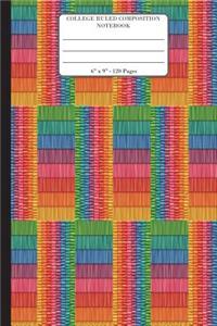 College Ruled Composition Notebook. 6