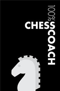 Chess Coach Notebook: Lined Chess Journal For Coach and Player