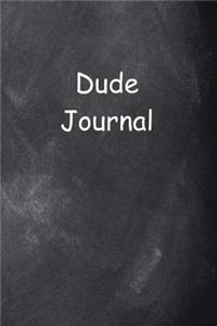 Journal For Men Dude Journal Chalkboard Style