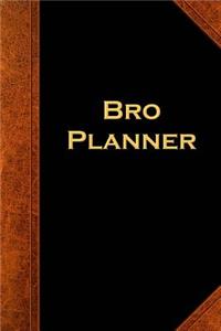 2019 Weekly Planner For Men Bro Planner For Men Vintage Style