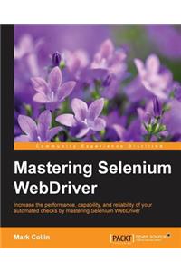 Mastering Selenium WebDriver