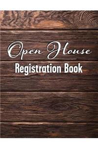 Open House Registration Book