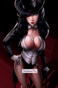 Sketchbook Plus: Superhero Girls: 100 Large High Quality Sketch Pages (Zatanna)