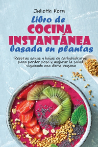 Libro de cocina instantánea basada en plantas