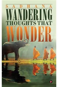 Wandering Thoughts That Wonder