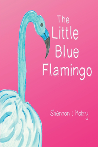 Little Blue Flamingo