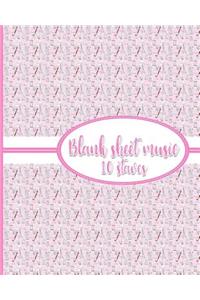 Blank Sheet Music - 10 Staves