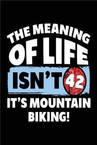 The Meaning Of Life Isn't 42 It's Mountain Biking