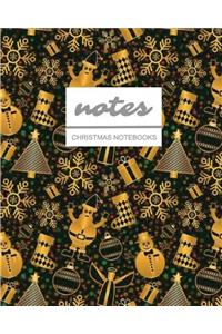 Notes Christmas Notebooks
