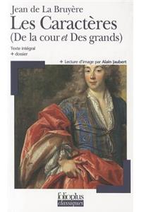 Les caracteres de la cour et des grands