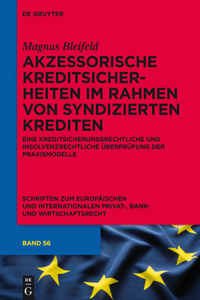 Akzessorische Kreditsicherheiten im Rahmen von syndizierten Krediten