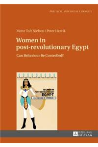 Women in post-revolutionary Egypt