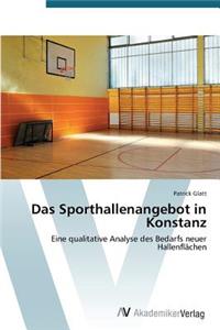 Sporthallenangebot in Konstanz