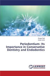 Periodontium- Its Importance in Conservative Dentistry and Endodontics