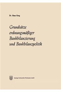 Grundsätze Ordnungsmäßiger Bankbilanzierung Und Bankbilanzpolitik