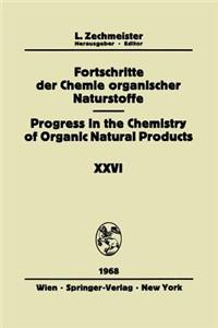 Fortschritte Der Chemie Organischer Naturstoffe/Progress in the Chemistry of Organic Natural Products