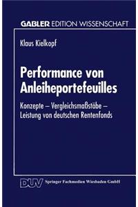 Performance Von Anleiheportefeuilles