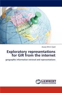 Exploratory Representations for Gir from the Internet