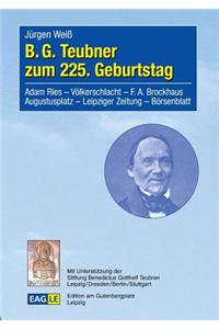 B.G. Teubner zum 225. Geburtstag