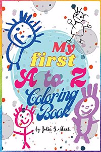 My First A-Z Coloring Book