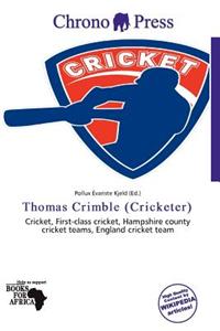 Thomas Crimble (Cricketer)