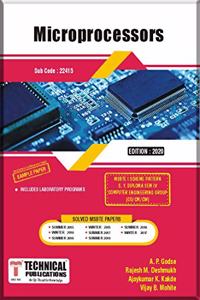 Microprocessors for MSBTE I Scheme (IV - Comp. - 22415)